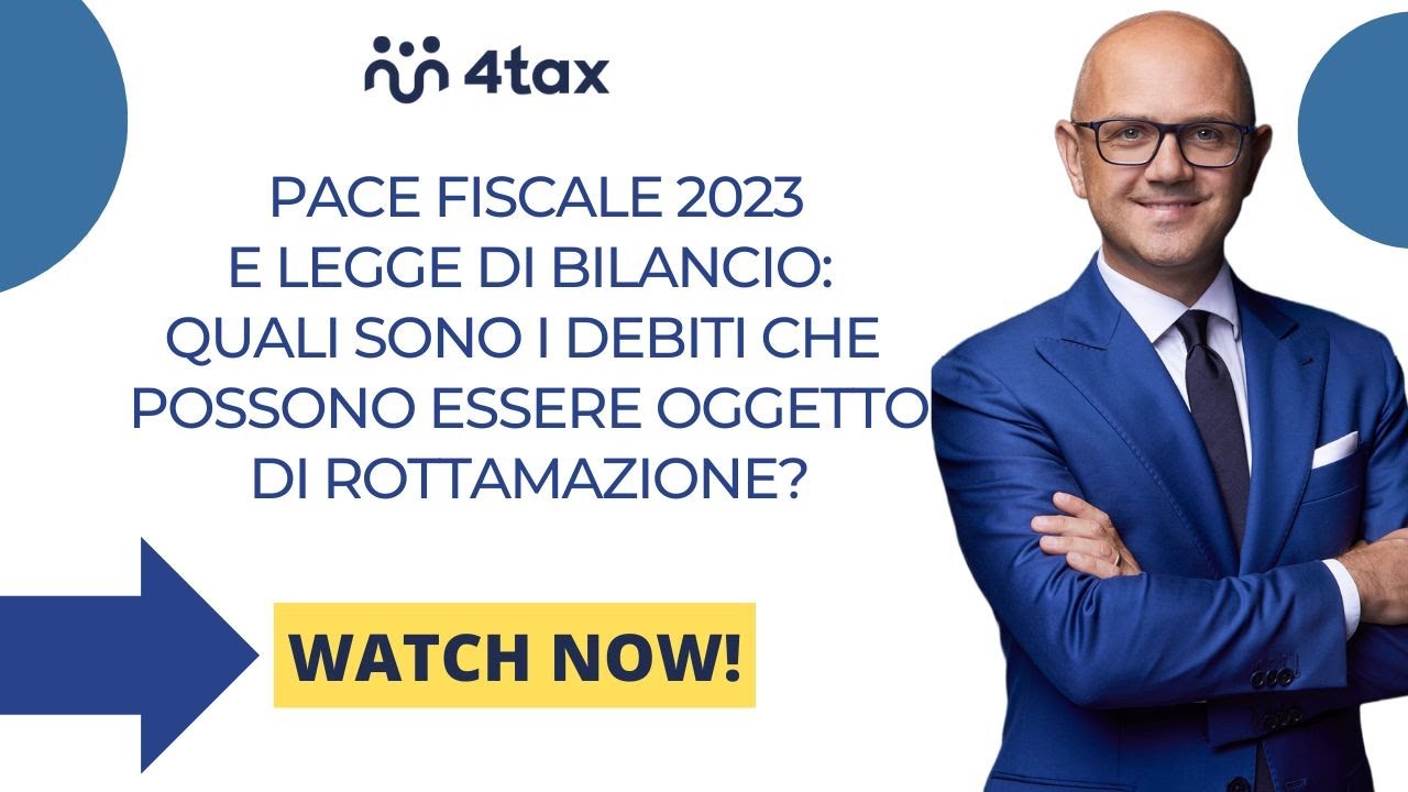ROTTAMAZIONE QUATER - QUALI SONO I DEBITI OGGETTO DI ROTTAMAZIONE? - puntata 1