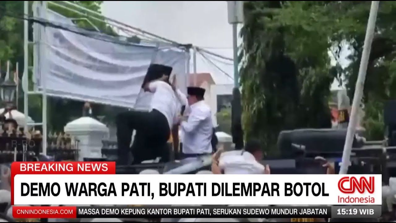 BREAKING NEWS Perkembangan Terkini Demo di Pati Tuntut Bupati Mundur
