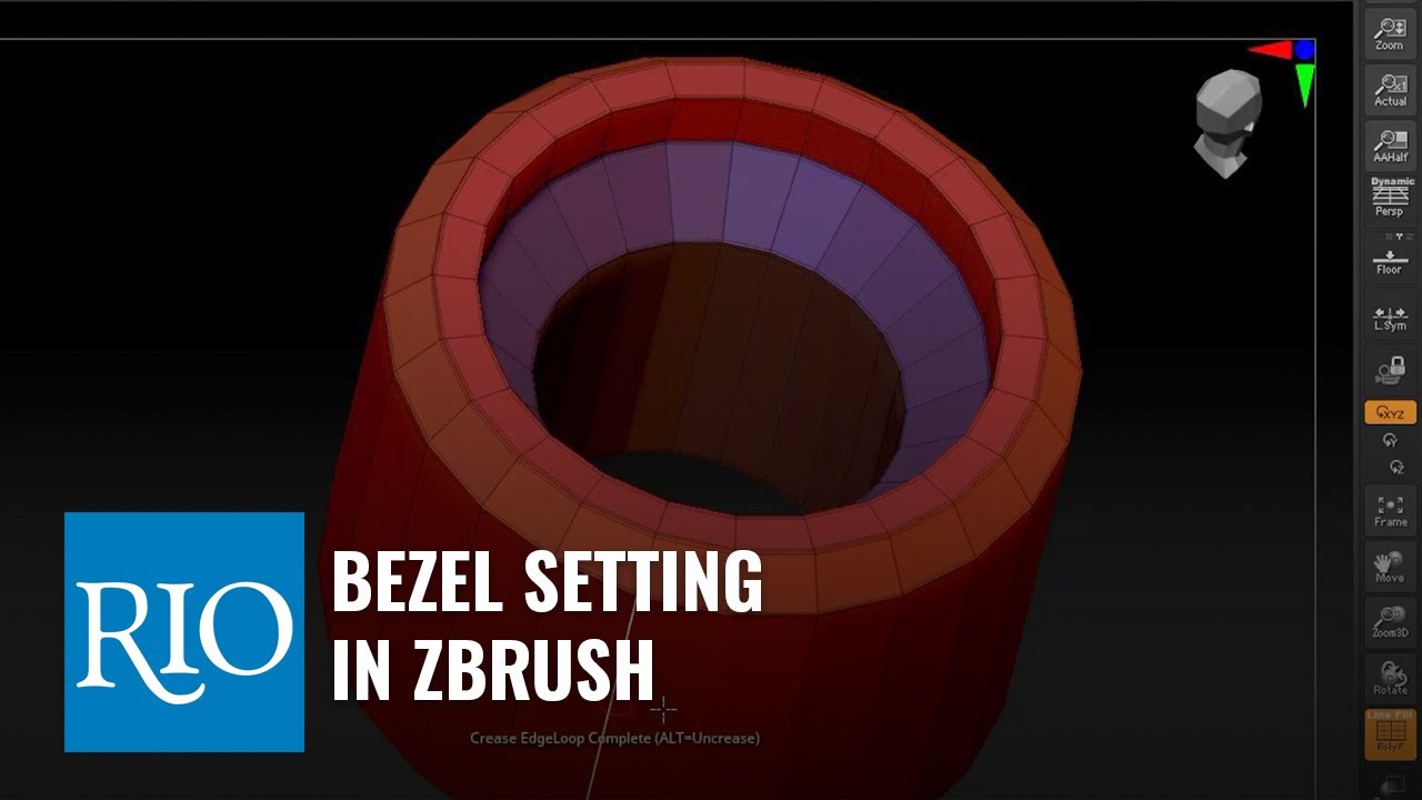 Bezel Setting in ZBrush