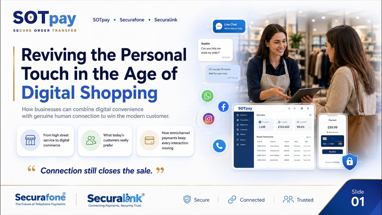 Humanising Digital Shopping | Omnichannel Customer Experience & Payments with SOTpay