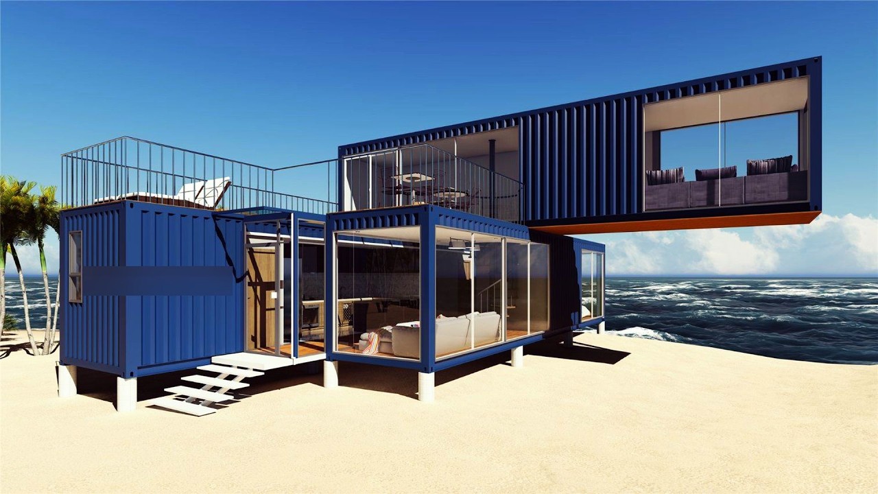 PREFABRICATED CONTAINER HOUSE DESIGN IDEAS | THE FUTURE OF SMART, SUSTAINABLE LIVING IS HERE