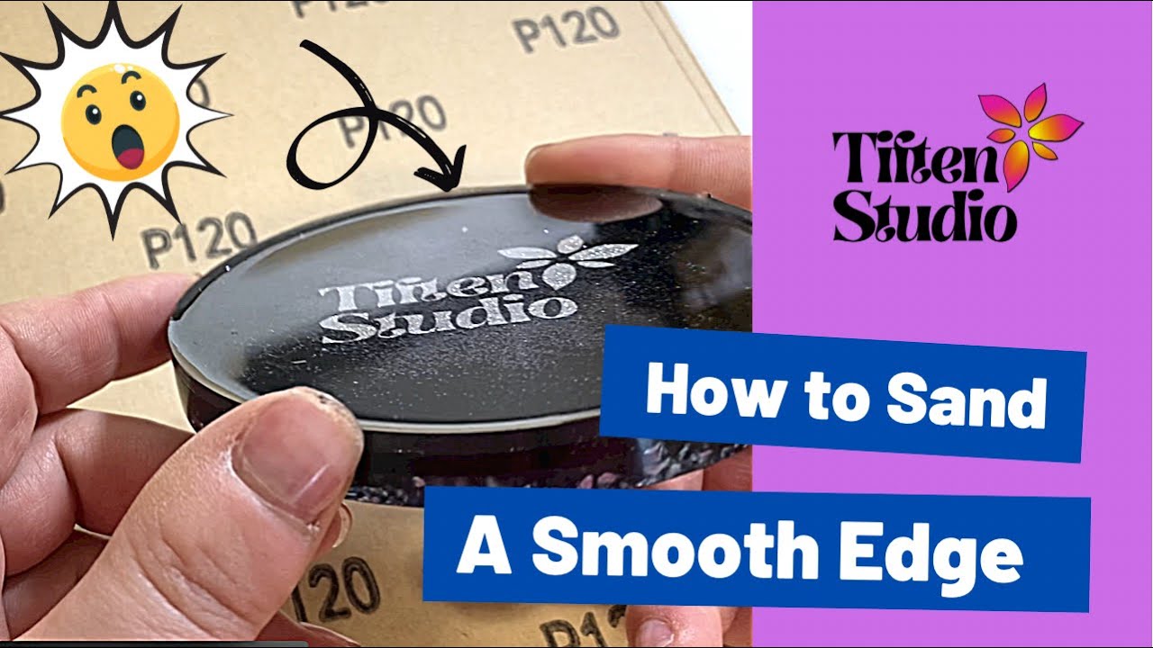 10. Perfectly Smooth Coaster Edges - Sanding Trick