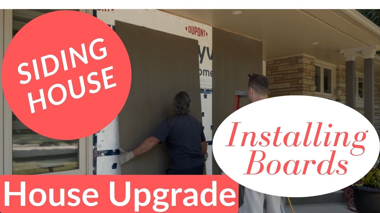 House Upgrade | SIDING HOUSE (Part 2) HARDIE BOARD INSTALLATION