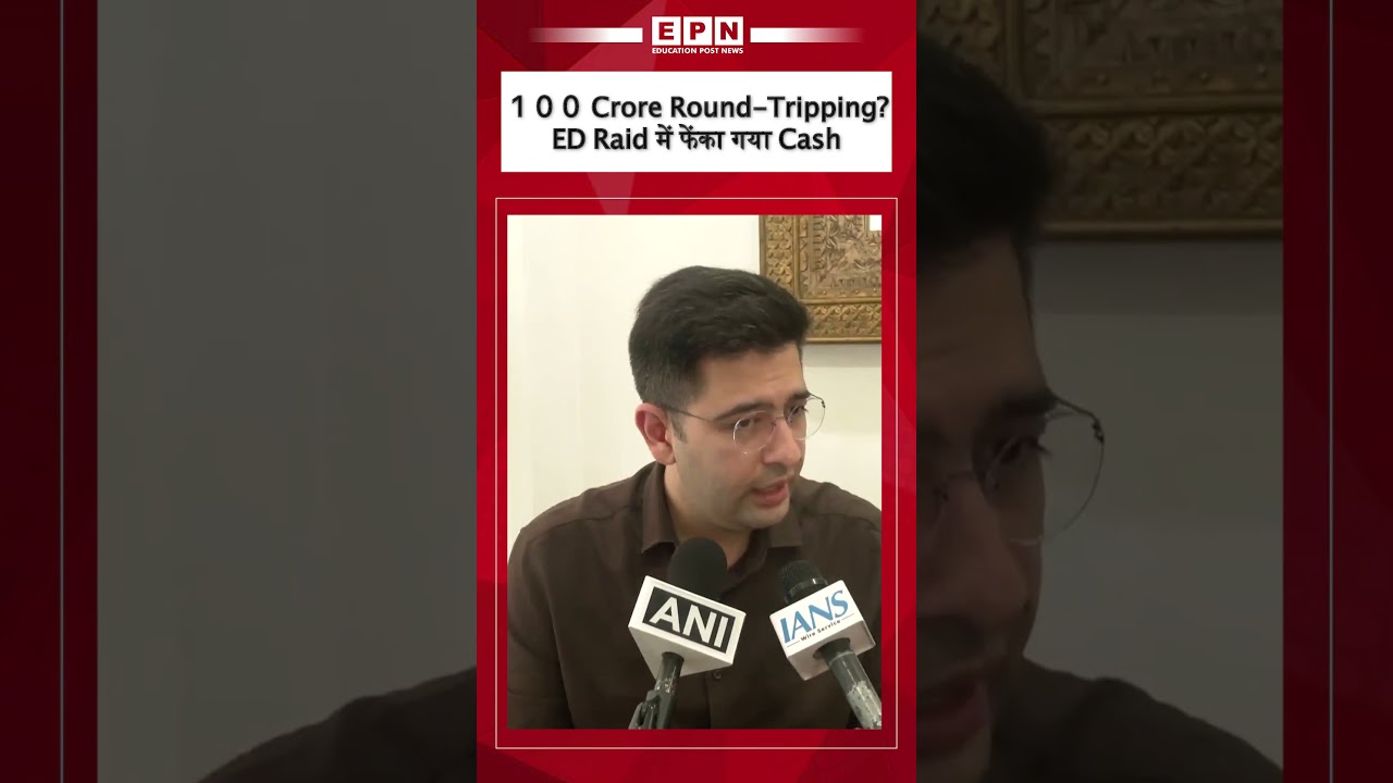 Raghav Chadha Slams AAP Over ED Raid on Sanjeev Arora | Big Allegations | Epn News