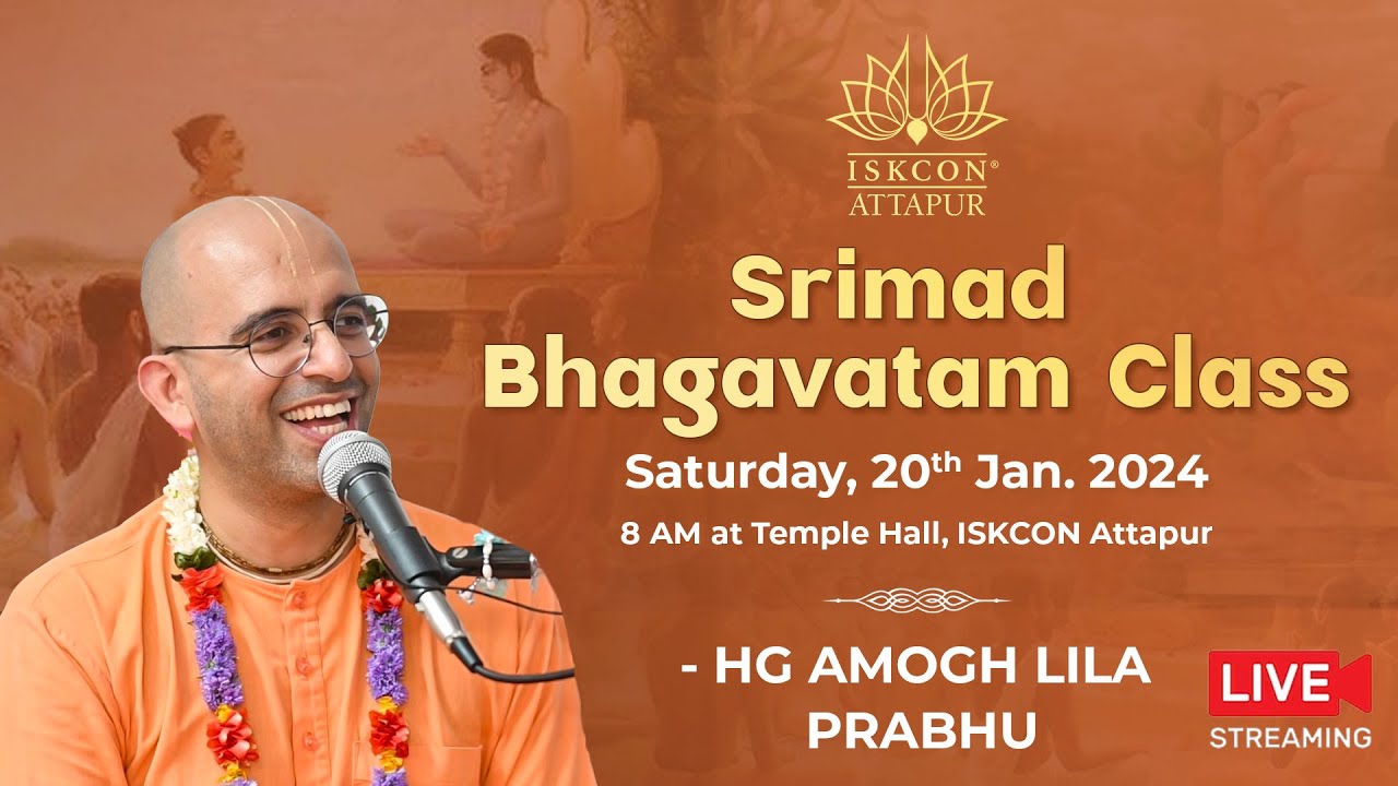 Srimad Bhagavatam Class (1.18.4) by His Grace Amogh Lila Prabhu