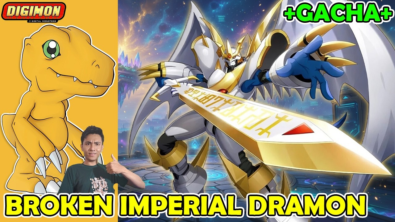 GACHA 430X DAN JOGRESS 1X! BROKEN BANGET IMPERIAL DRAMON YANG SUDAH X EVOLUTION - DATAEVO CLASH
