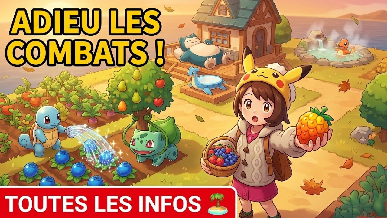 TOUT SAVOIR sur POKÉMON POKOPIA : Les Nouveautés, le Gameplay et Infos Clés ! 