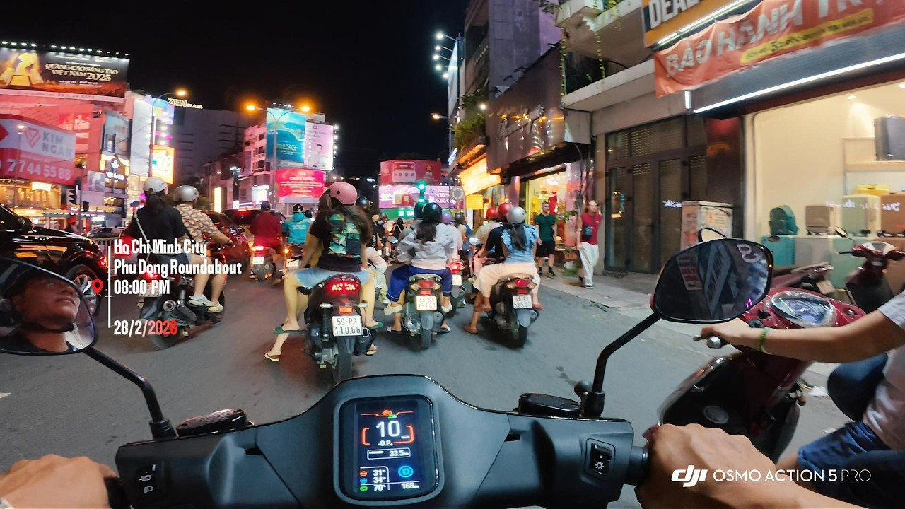 #2 Saigon Night Ride | [SaIGON] | Ho Chi Minh City | Daily Ride Vietnam