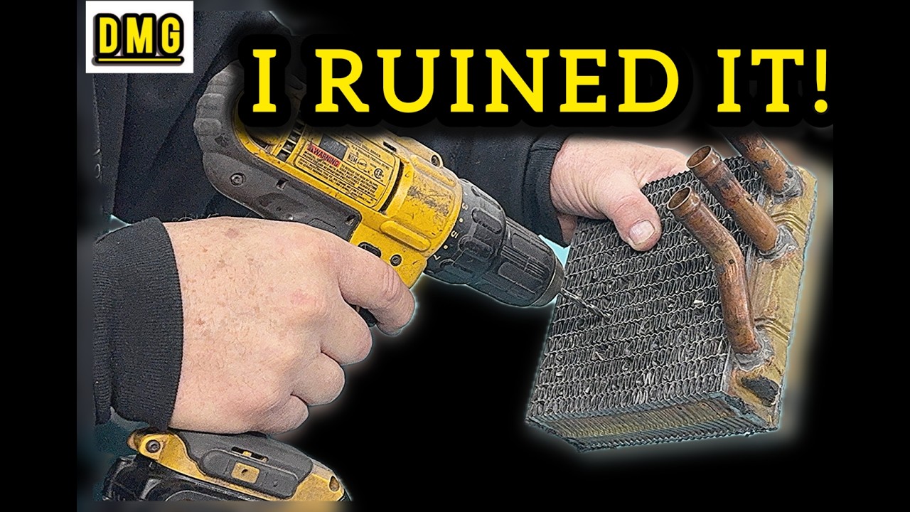 This Was a Terrible Idea... (I Ruined the Heater Core)