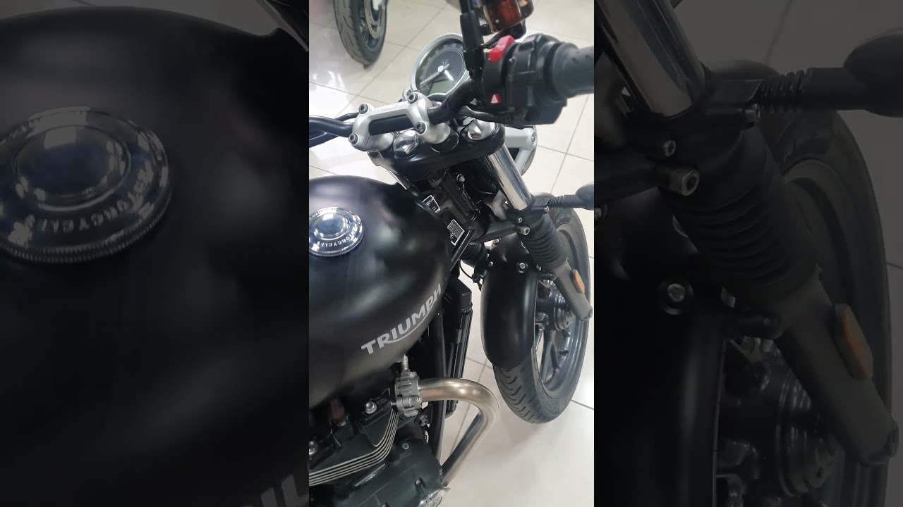 Triumph Street Twin 900  из Швейцарии , без пробега по РФ  #Triumph #streettwin