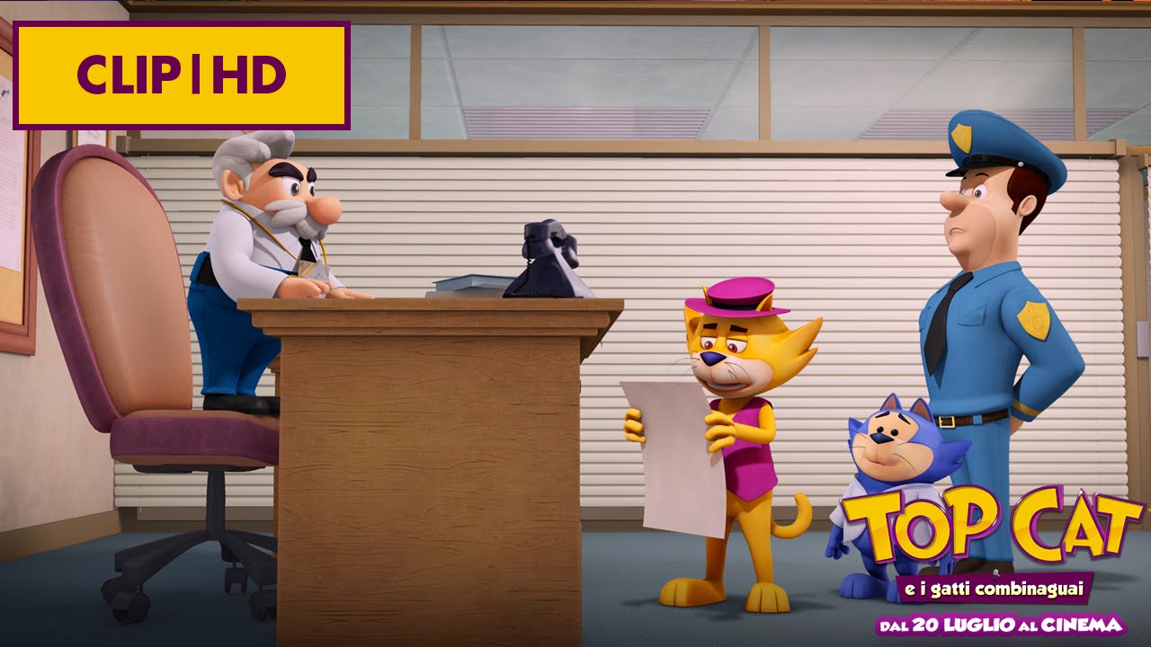 TOP CAT E I GATTI COMBINAGUAI - Quarta CLIP - 
