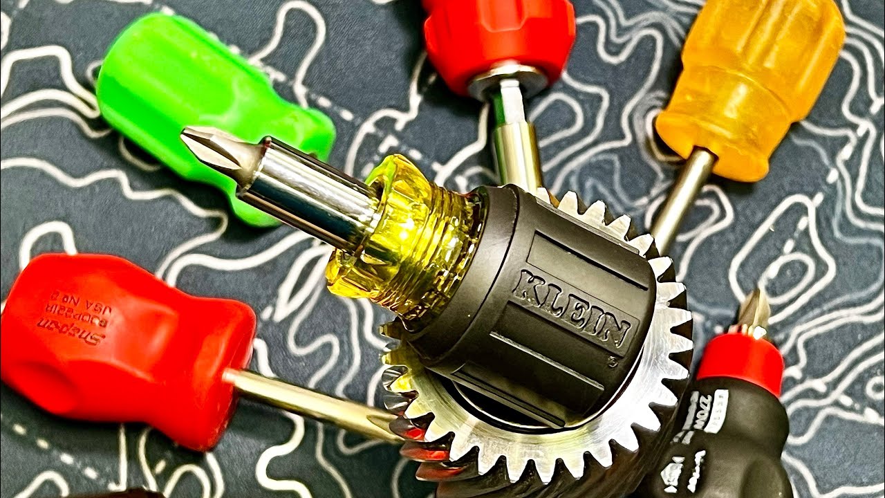 KLEIN TOOLS - Stubby Multi-Bit Screwdriver/Nut Driver. How Compact Is it?