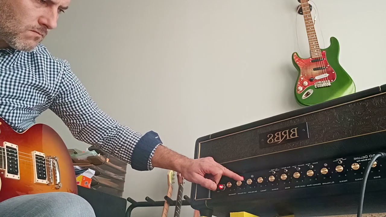 BRBS Deluxe 50, MOMOSE LP MiJ, Paf Q Pickups