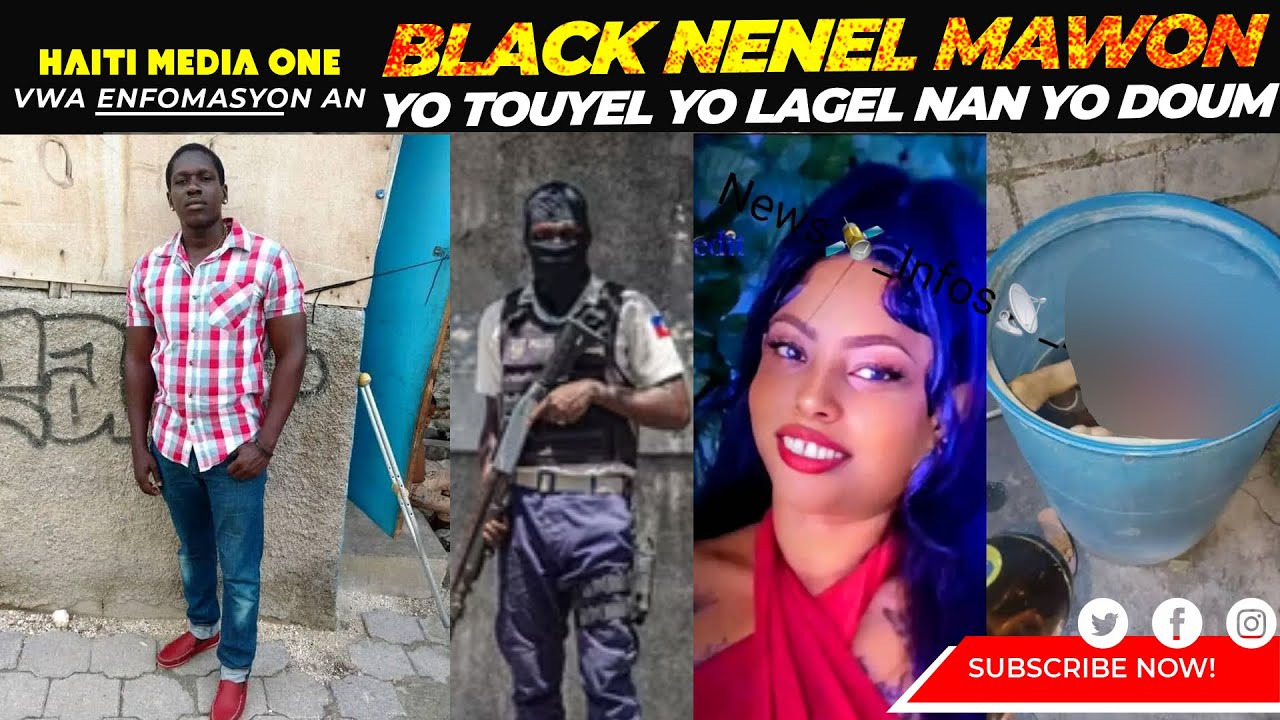 DCPJ Al Fouke Polisye Black N&egrave;n&egrave;l  Ki TOuye Chofe Kamyon An, Anpil Bandi Panike P&ograve;toprens