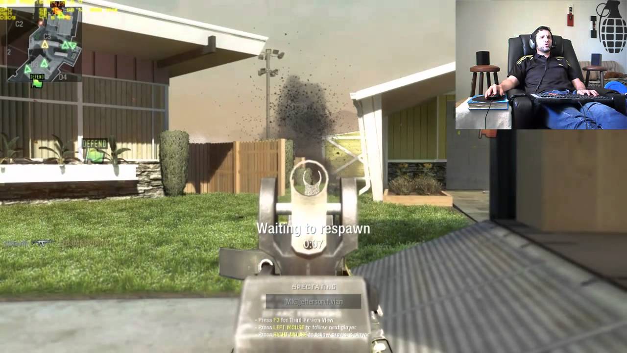 Me estressando em Black Ops ao vivo: Meu time &eacute; uma bosta! Chuva de TK