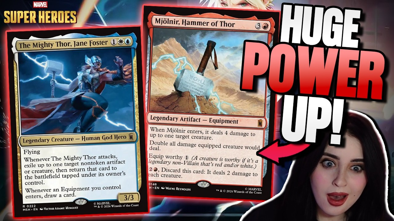 Wait.. Is EQUIPMENTS Finally GREAT?! | Standard Marvel MTG Arena