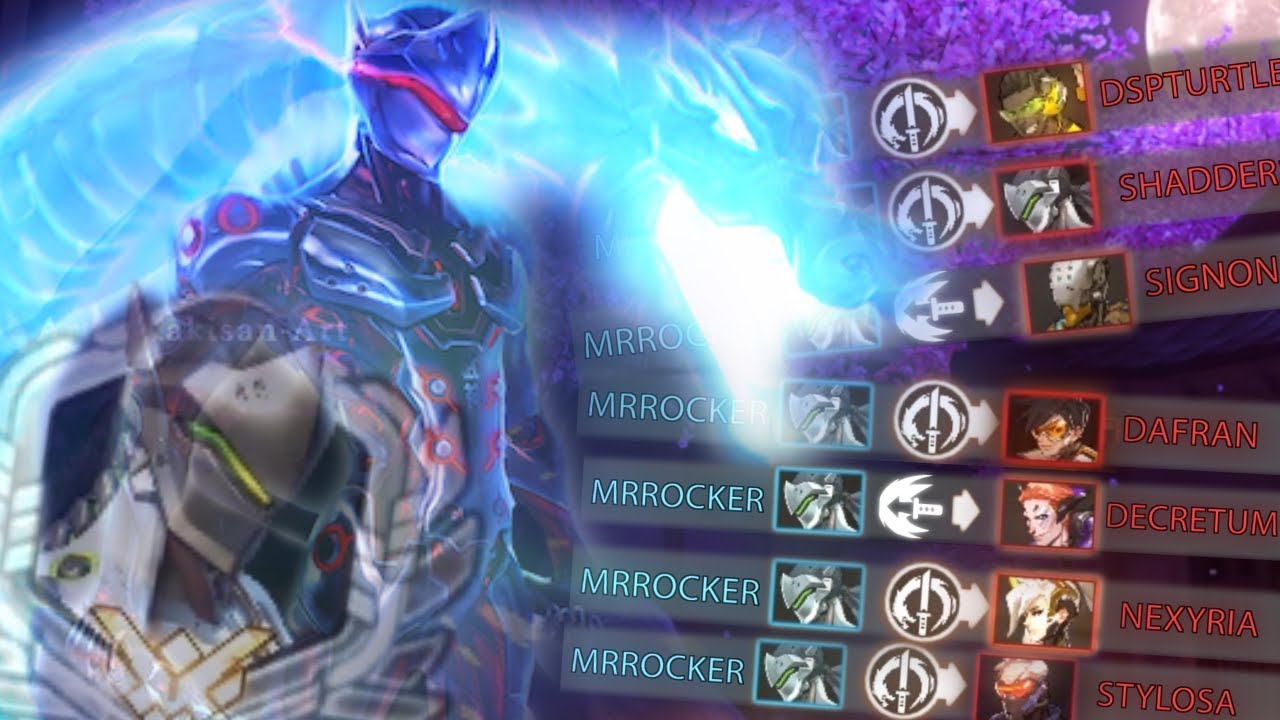 What 800 hours of a Grandmaster Genji Main Looks Like