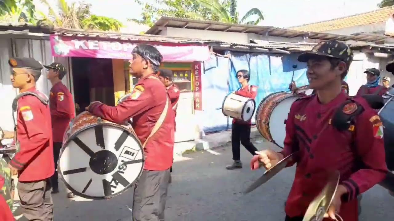 Drumband Pawai Limbangan Wetan Brebes HUT Ri ke 79 Tahun 2024