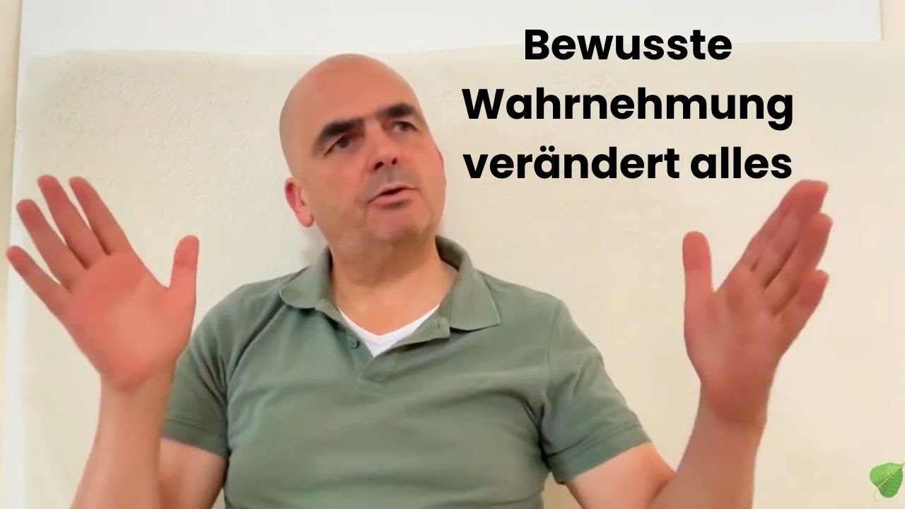 Wie Vipassana Wahrnehmung, Denken & Handeln transformiert - Vipassana Retreat Vortrag