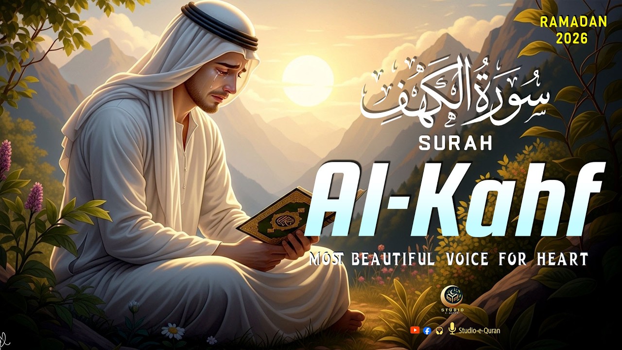 Full Surah Al-Kahf (سورة الكهف) For Sleep | Relaxing Quran Tilawat At Night | Studio-e-Quran