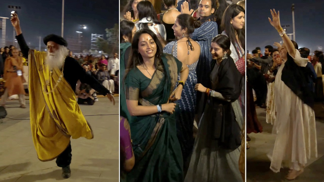Mahadeva Tera Damru Dam Dam Song Superb Live Performance | Sadhguru | Srinidhi,Tamannah,Sara Arjun