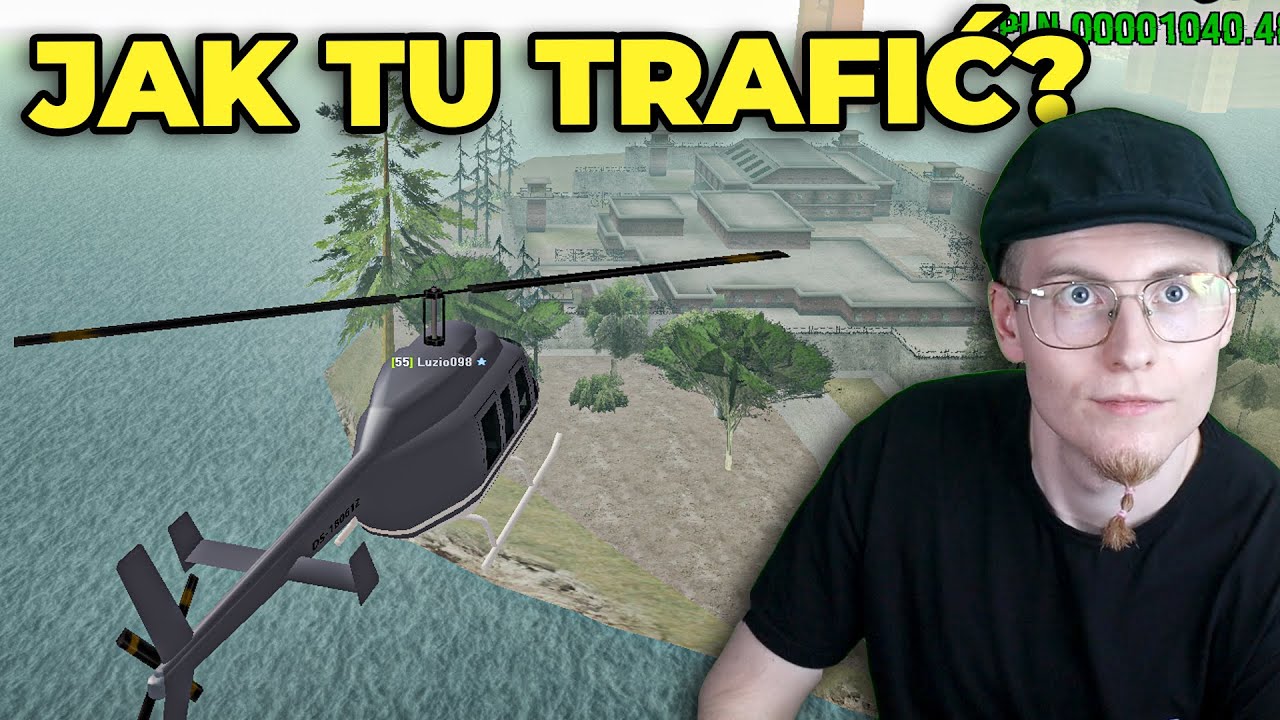 DOSTAŁEM SIĘ DO STRZEŻONEGO WIĘZIENIA w MTA 4Life RPG "PIERWSZY LOT HELIKOPTEREM"