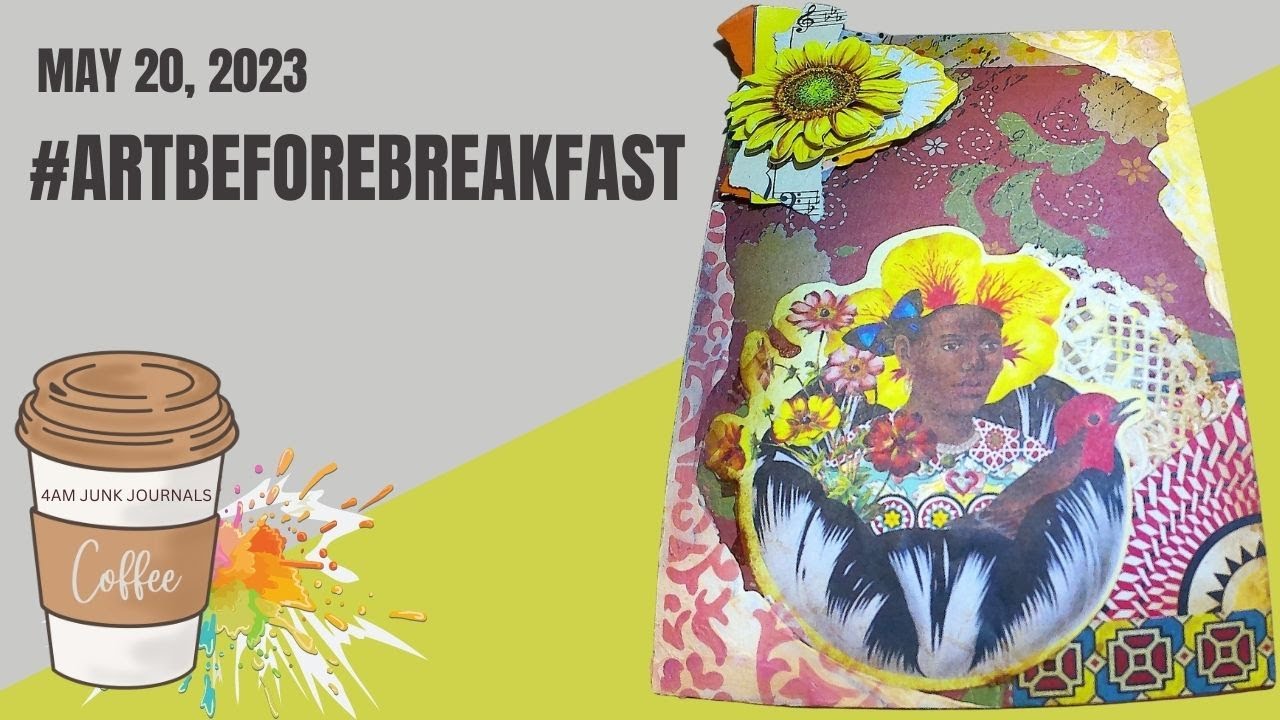Art Before Breakfast: Let's Make a Journal Topper! 05202023