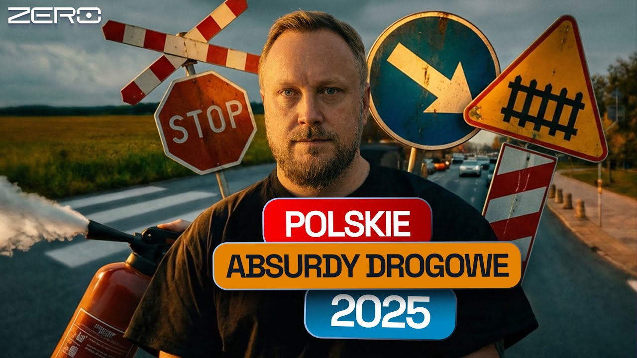 PRZEJŚCIA W POLU, GŁUPIE PRZEPISY, RONDA BEZ ŻADNEGO SENSU. OTO POLSKIE DROGI 2025