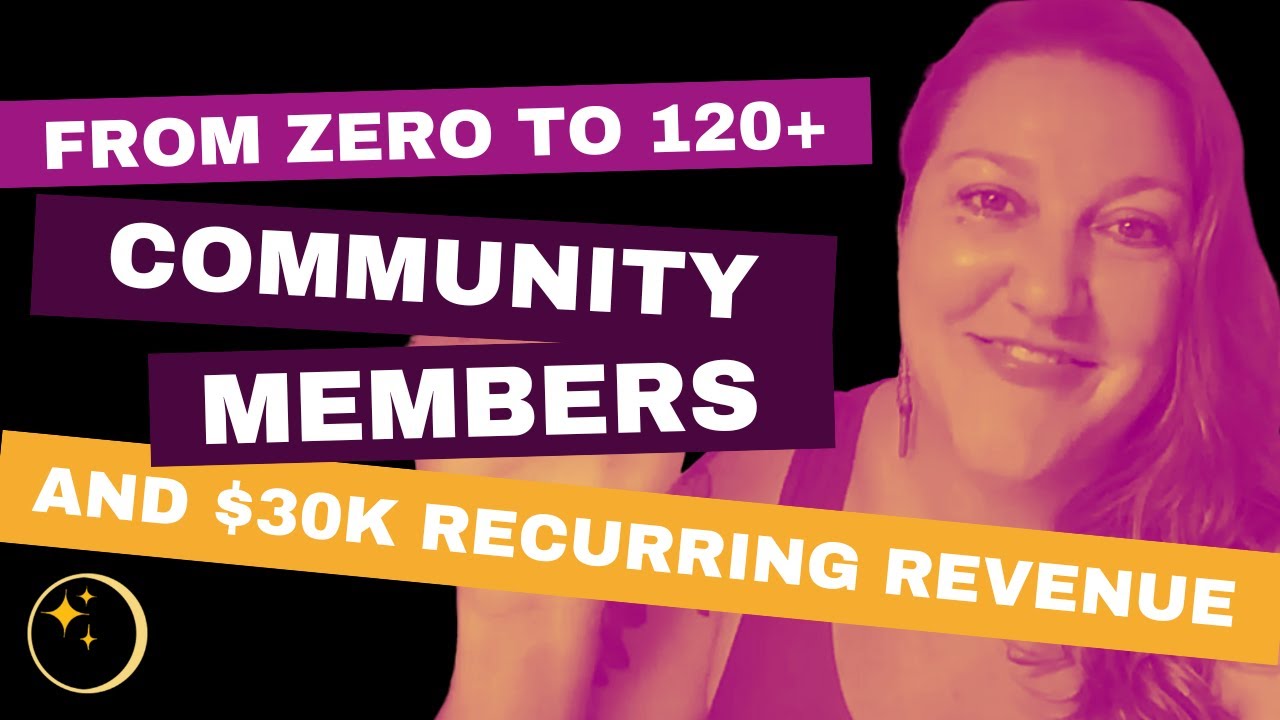 Community Launch Strategy: From 0 to $30k in recurring revenue with 120 members & low ticket pricing
