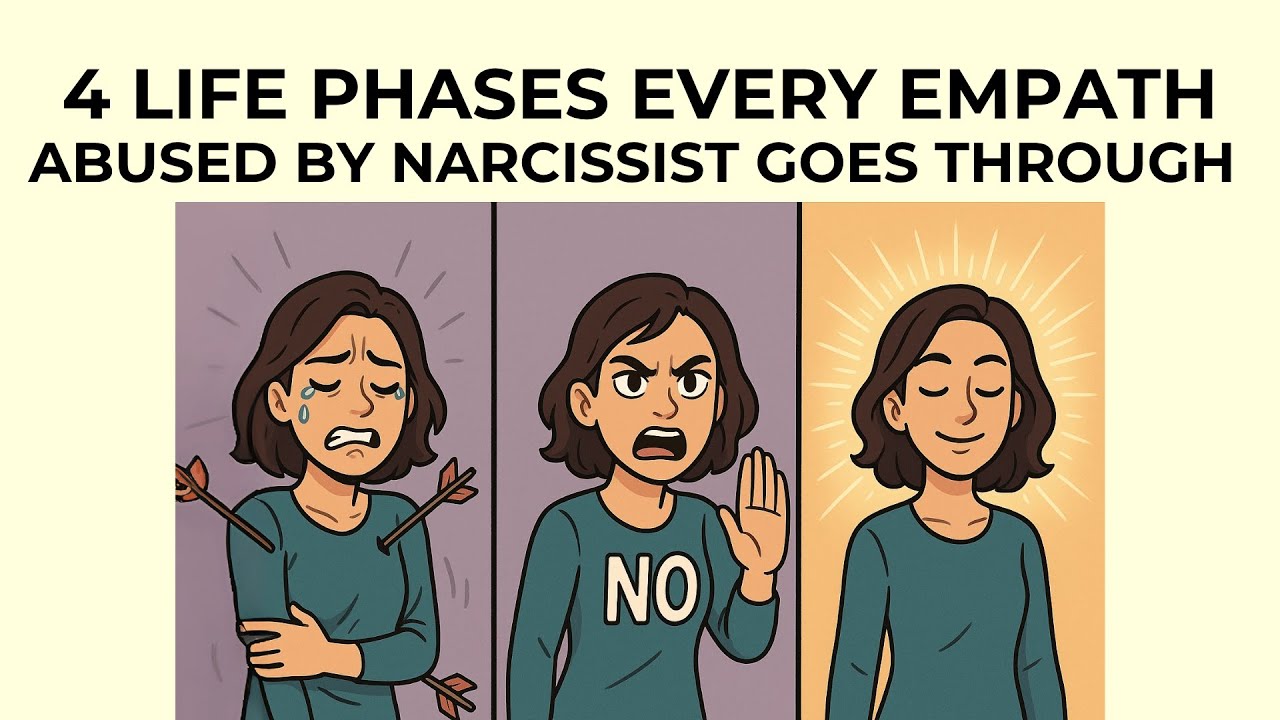 4 стадии, через которые проходит каждый эмпат, подвергающийся нарциссическому насилию | (2-я стад...