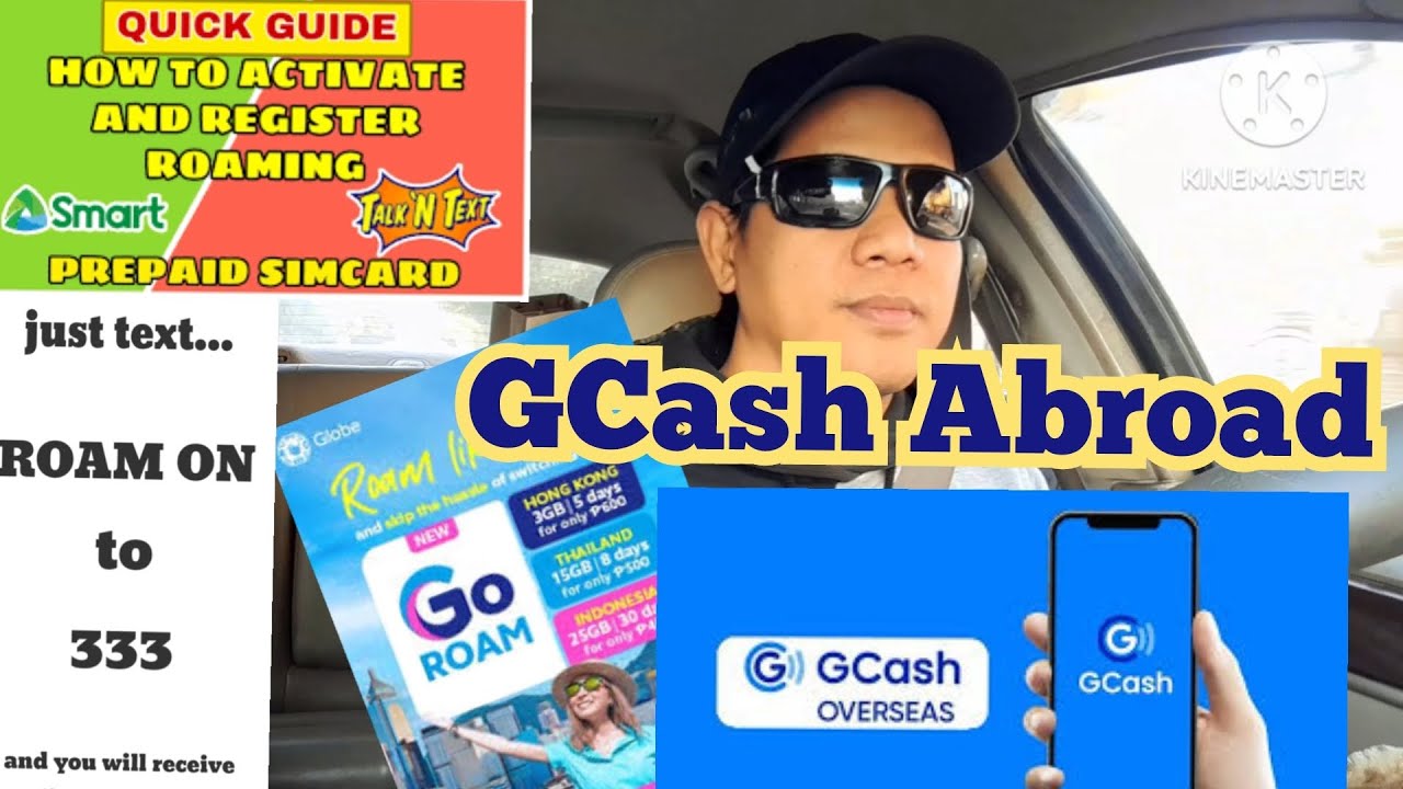 Gcash sa Abroad- Saudi Arabia / Roaming Smart and Globe Subscriber