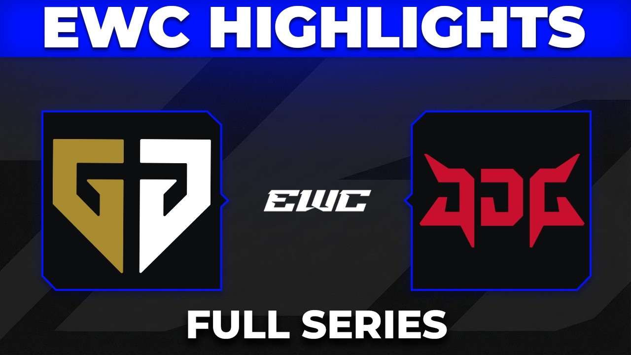 GEN vs JDG Highlights ALL GAMES | EWC 2026 Quarterfinals | Gen.G vs JD Gaming