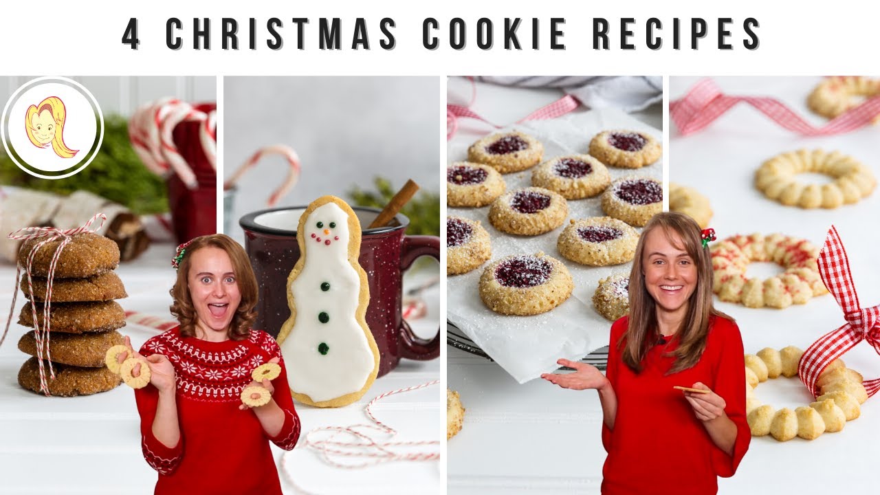 4 Easy Cookie Recipes to Make this Christmas | easy, plant-based, vegan