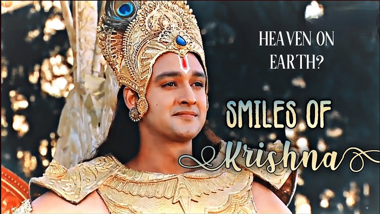 Smiles Of Krishna|Heaven On Earth|Challenge:Try not to smile|Mahabharat StarPlus|Vibing Mahabharat