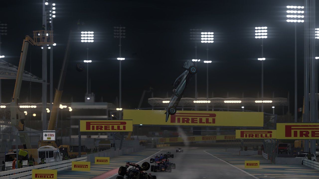 F1 2015 MEGA CRASH!!!