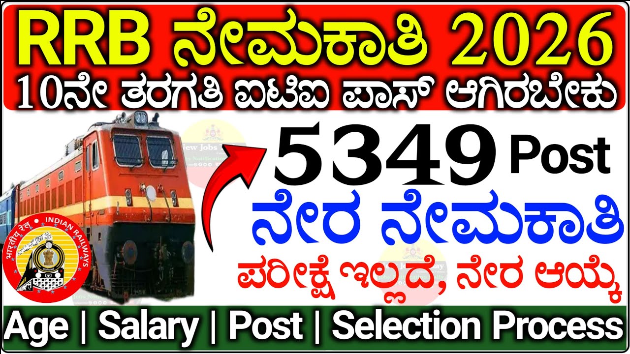 RRC Western Railway Recruitment 2026 | Railway RRC WR Apprentice Online Form 2026 | 10th ITI Pass