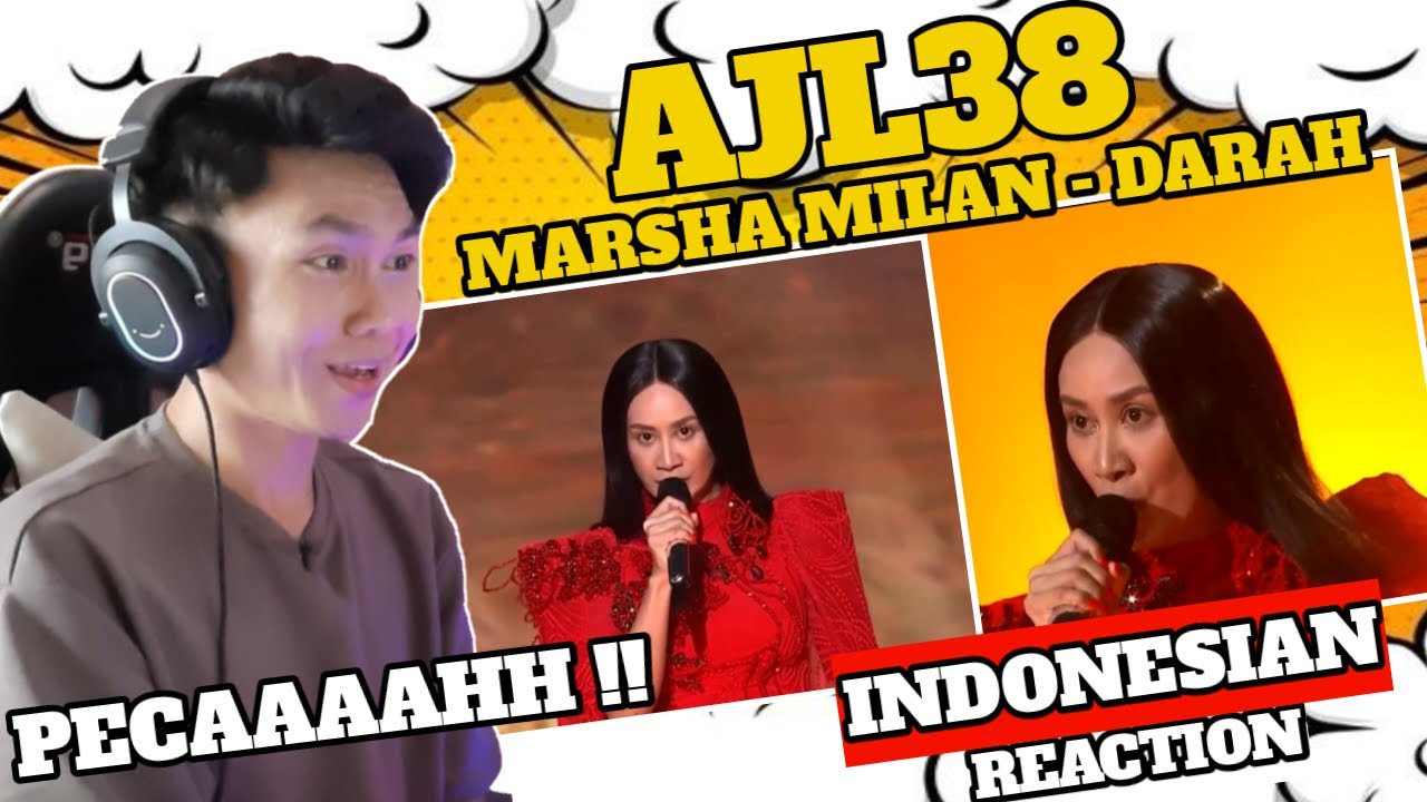 MERINDINGGG  ! MARSHA MILAN - DARAH (Indonesia reaction)