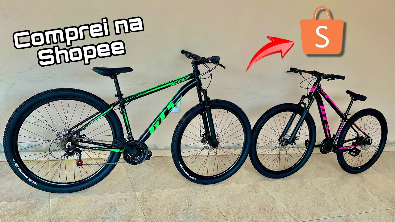 COMPREI UMA BICICLETA ARO 29 NA SHOPEE (melhor preço da internet)