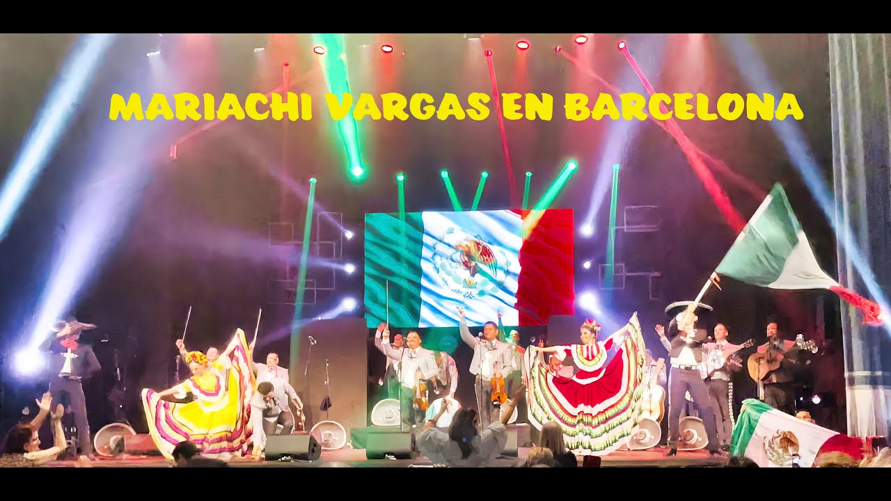 MARIACHI VARGAS BARCELONA 4K