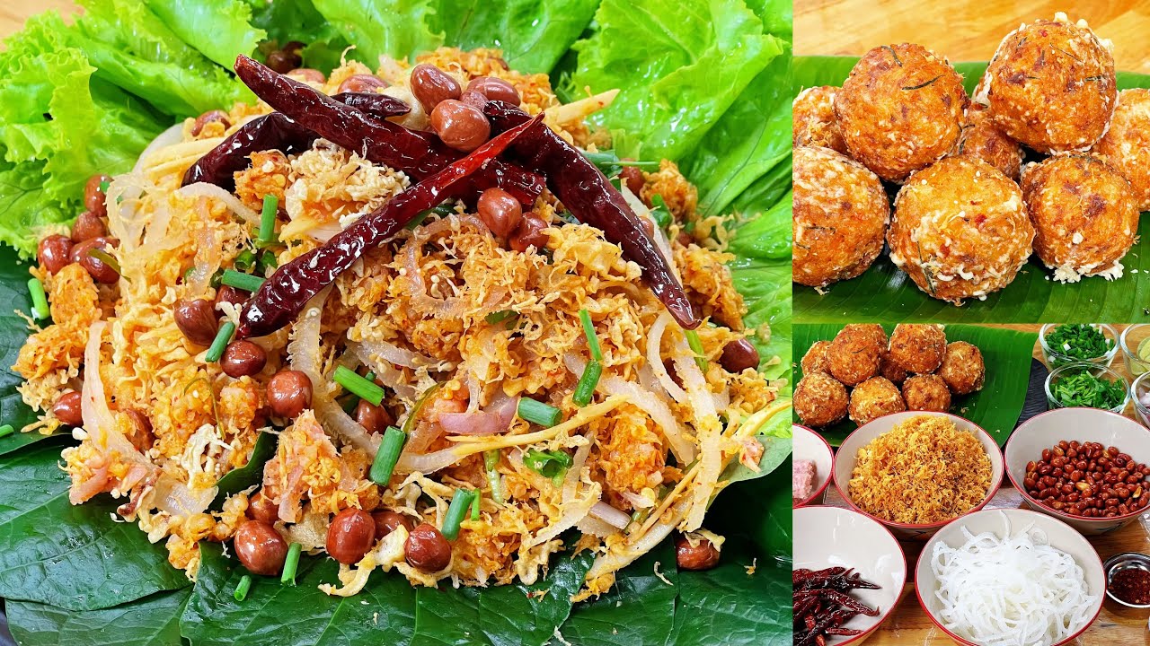 ยำข้าวทอดแหนมคลุก สูตรทำขาย รสกลมกล่อมอร่อยเด็ด กรอบกรุบทุกคำ เมนูทำง่ายขายดี | Naem Kruk