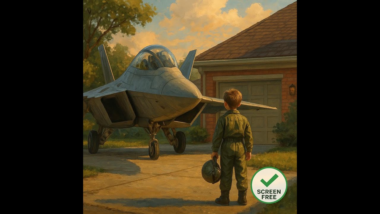 Mom Gives me a Fighter Jet for Breakfast: a Screen-free and Ad-free Bedtime Story