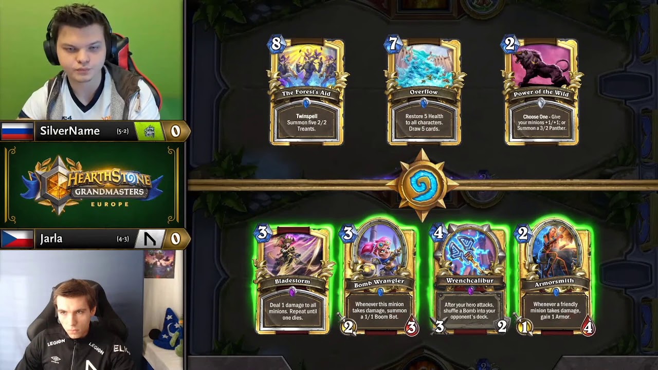 SilverName vs Jarla - Group B Initial - Hearthstone Grandmasters Europe 2020 Season 1 - Week 1