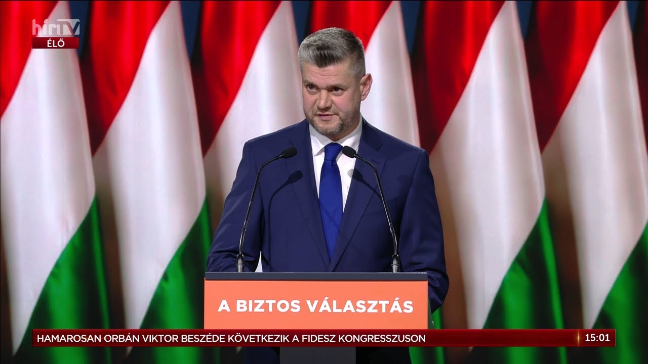 Fidesz-kongresszus 2026 - K&ouml;rtv&eacute;lyessi Attila - H&iacute;rTV