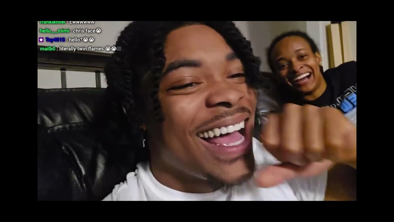 Chris and Nia on stream pt2