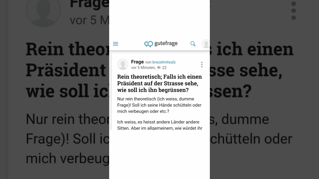 Top Deutsche Gutefrage.net Fragen | TTS #shorts