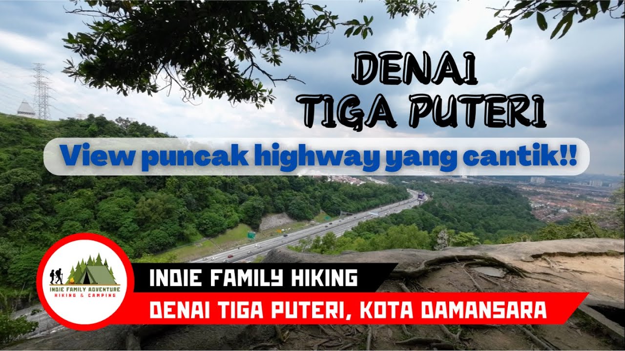 #2 | Denai Tiga Puteri Hutan Simpan Kota Damansara | Couple Hiking | View puncak highway yang padu