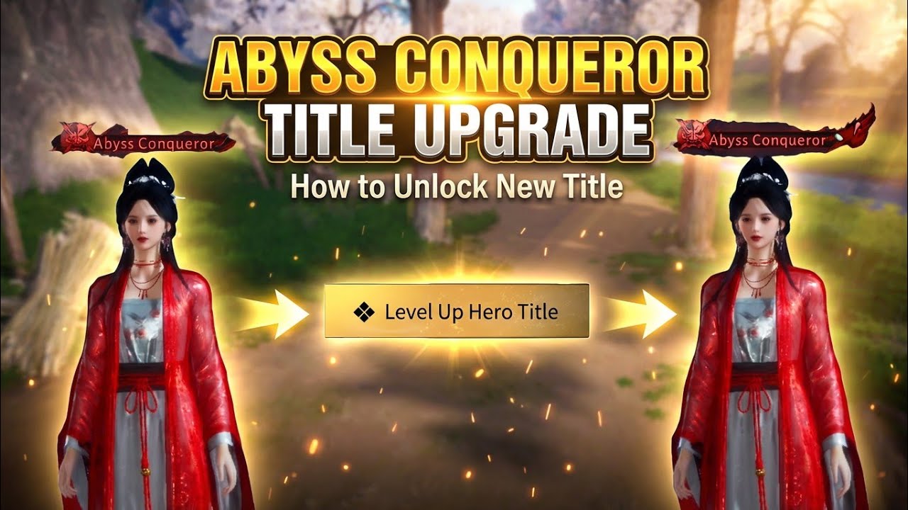Abyss Conqueror ☠️Title UPGRADE 😱Trick! How to Level Up (No Damage) | Where Winds Meet