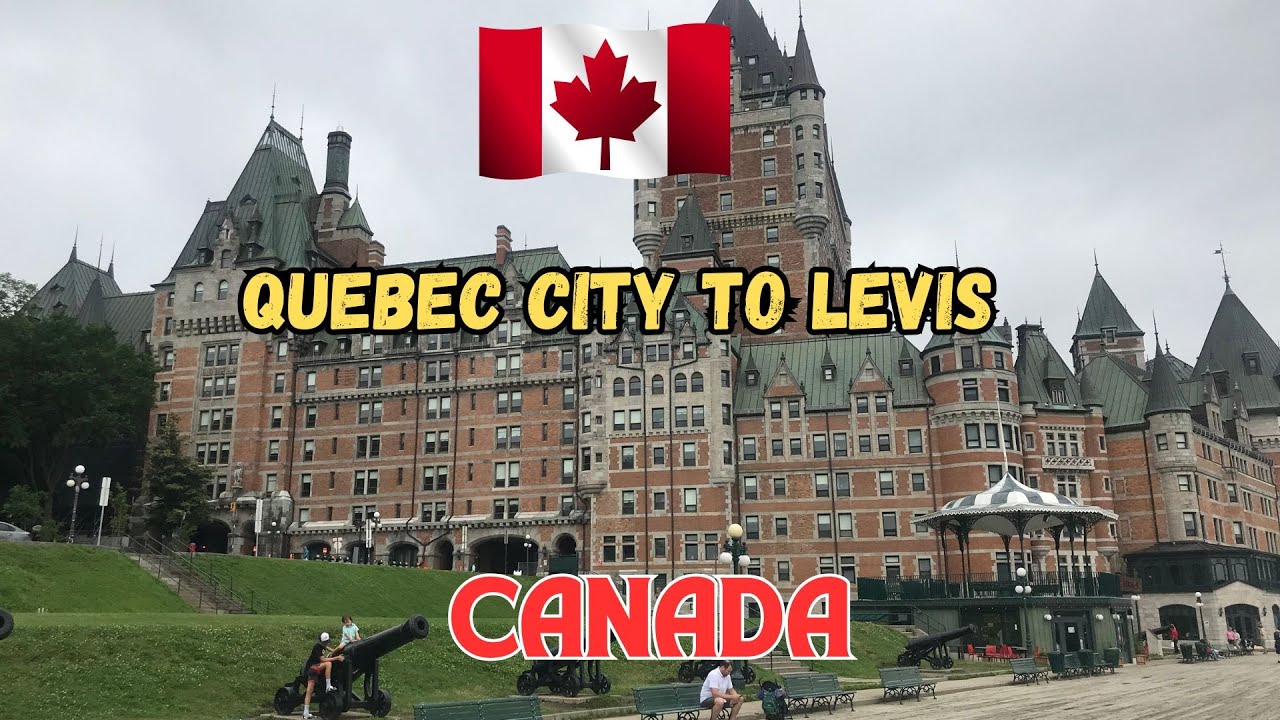 Quebec City  to Levis - Quebec Canada Tour Thru My Dash Cam | Dash Cam Video