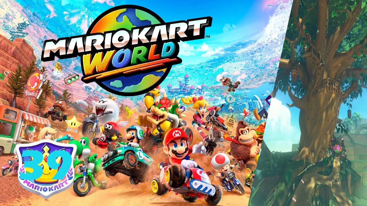 MarioKart World part 39/Riding the Rainbow to victory!