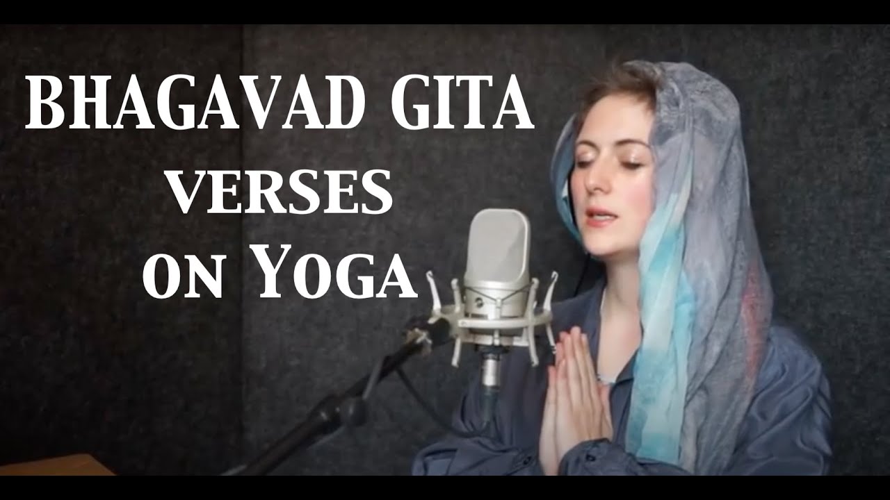 Bhagavad Gita | Sanskrit Verses on Yoga | Relaxing Meditation